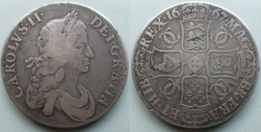 Charles II 1667 crown